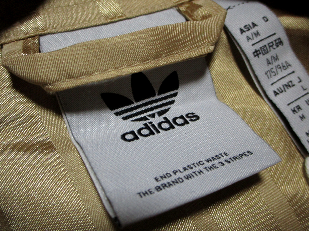 新品 【アディダス オリジナルス】 定価1.2万　オーバーサイズシャツジャケット　シャドーストライプ （L） adidas ORIGINALS_画像6