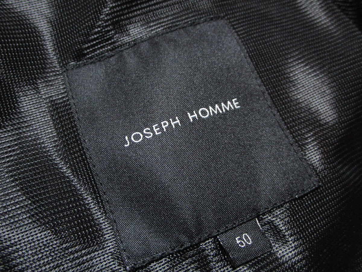【JOSEPH HOMME ジョゼフオム】 ボタニカル ナイロンジップジャケット サイズ50（XL） サイドメッシュ オンワード樫山の画像6