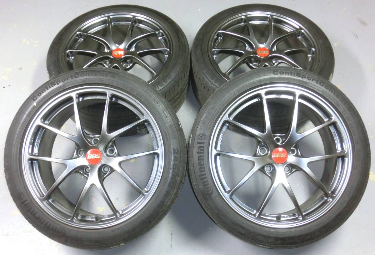 BBS RI-A 8.5J Inset+45 PCD112 5H RI-A023 AMG A45 ベンツAクラス A180A250GLA アウディ A1A3A4 BMW 1シリーズ 2シリーズ MINI RF RS-GTの画像1