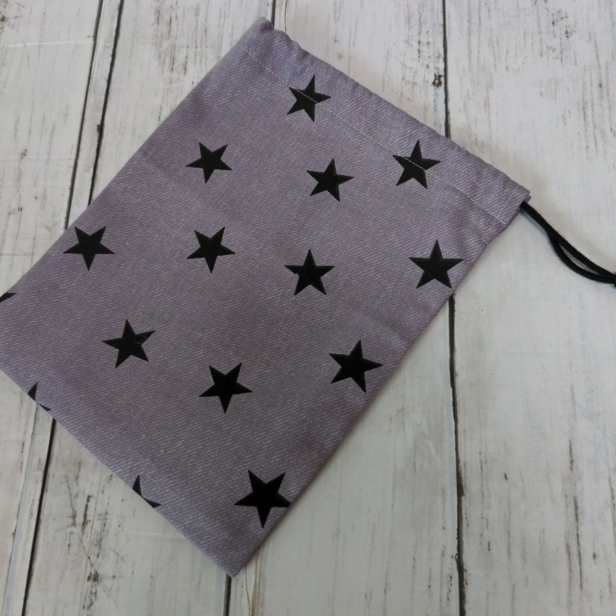 星柄　星　紫　ハンドメイド　給食袋　ランチョンマット　セット　コップ袋　巾着　入園入学準備