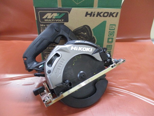 沖縄・離島は発送不可　新品 HiKOKI C3606DA(SK)(NNB) 36V-165mm コードレスマルノコ 黒 黒鯱チップソ－付 本体のみ_画像1