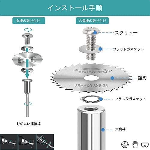 内面パイプカッター 塩ビチューブ内面カッター 高速鋼切断シート スリッターブレード 鋸刃 六角棒 パイプカッター 切削丸鋸 直径22mm 25mm_画像4