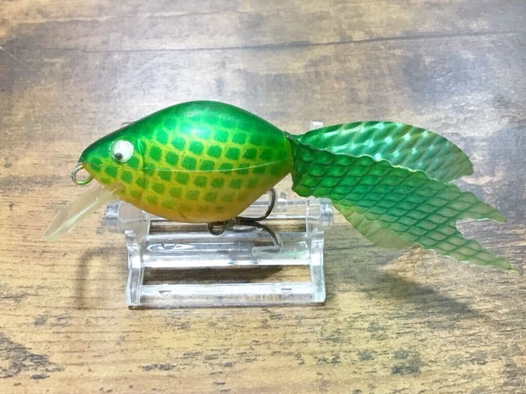 OLD/YO-ZURI/Gold-Fish/約45㎜・約12g/緑/オールド/ヨーヅリ/ゴールドフィッシュ/金魚/(B級/ダイワ/シマノ/オリムピック/リョービ)_画像1