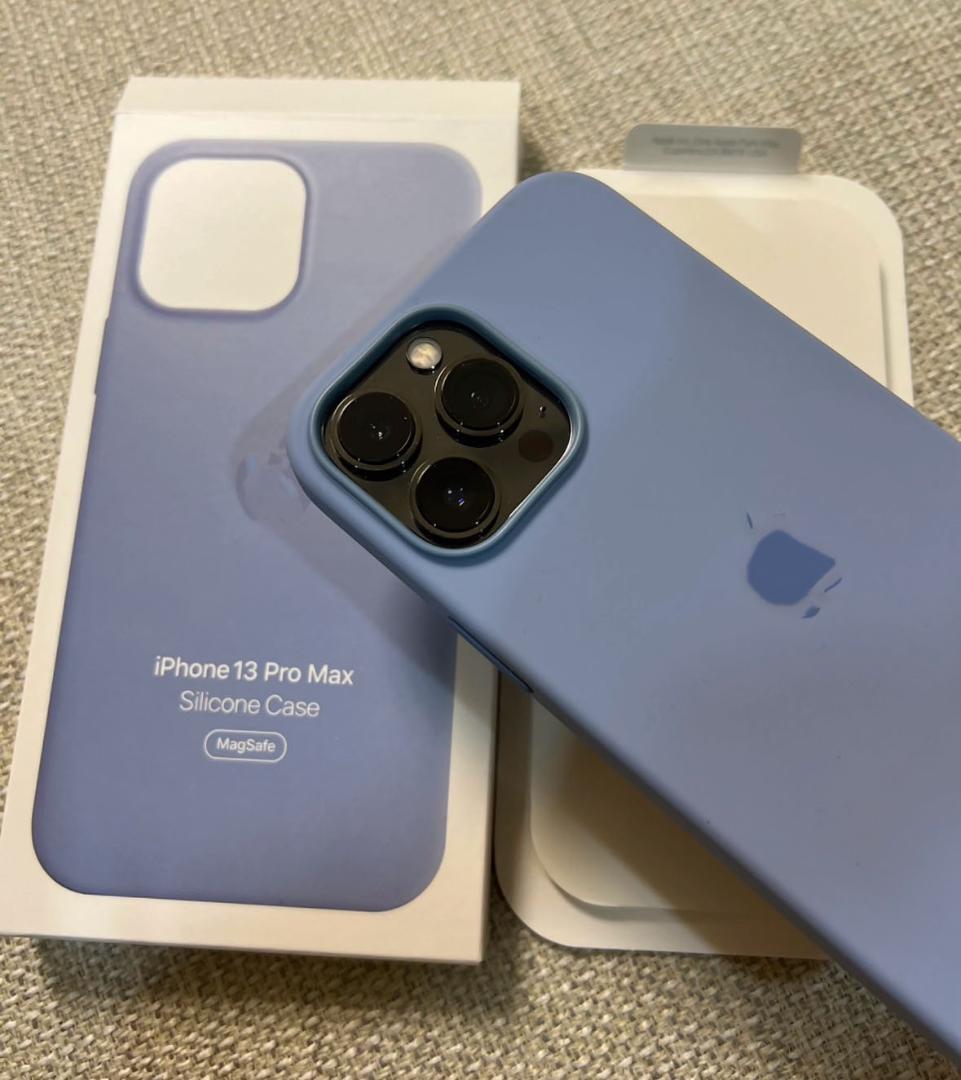 [ новый товар ] оригинальный сменный товар iPhone 13mini силиконовый чехол голубой противотуманые фары 