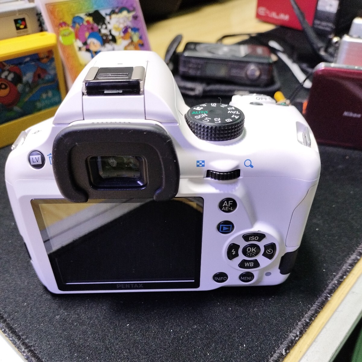 PENTAX K-50 コンパクトデジタルカメラ デジカメ デジタルカメラ　電池式　動作確認済_画像7