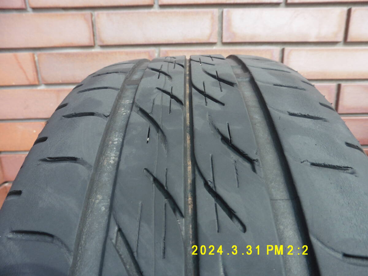 ★即決★16×6J+43★PCD100★MANARAY SPORT★165/50R16★ブリヂストン★ネクストリー★軽★N-WGN★4本セット★N-WGN★美品の画像7