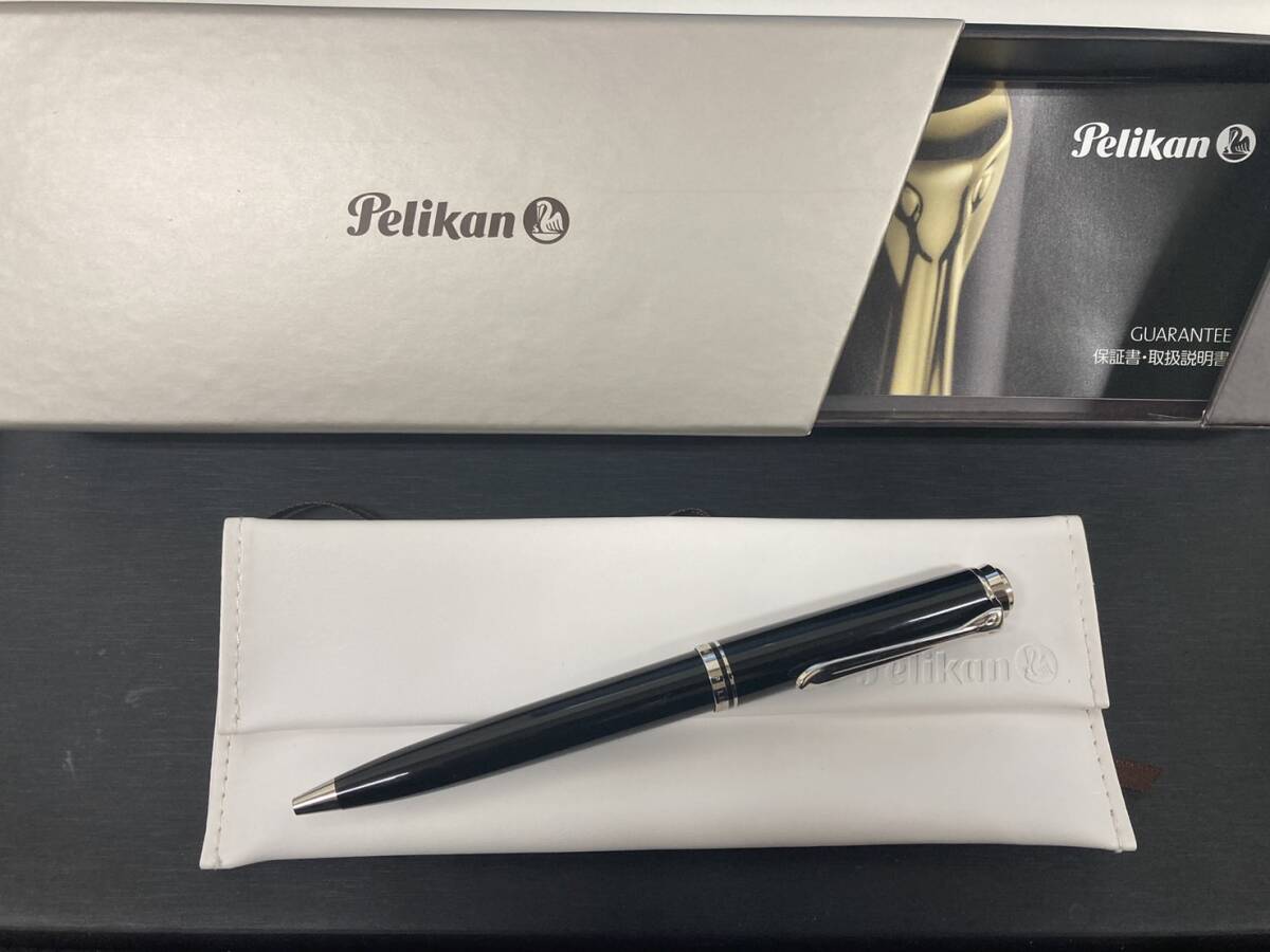 #5102 【美品】ペリカン Pelikan ボールペン スーベレーン K805 BK ブラック_画像1