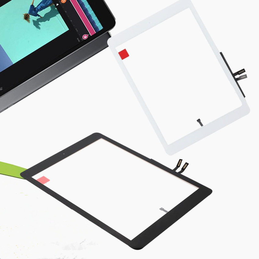 白1枚セット　タッチスクリーン 交換用2018 iPad 9.7 第6世代ipad A1893, A1954 フロントタッチパネル 白 画面 修理 リペア用パーツ 粘着