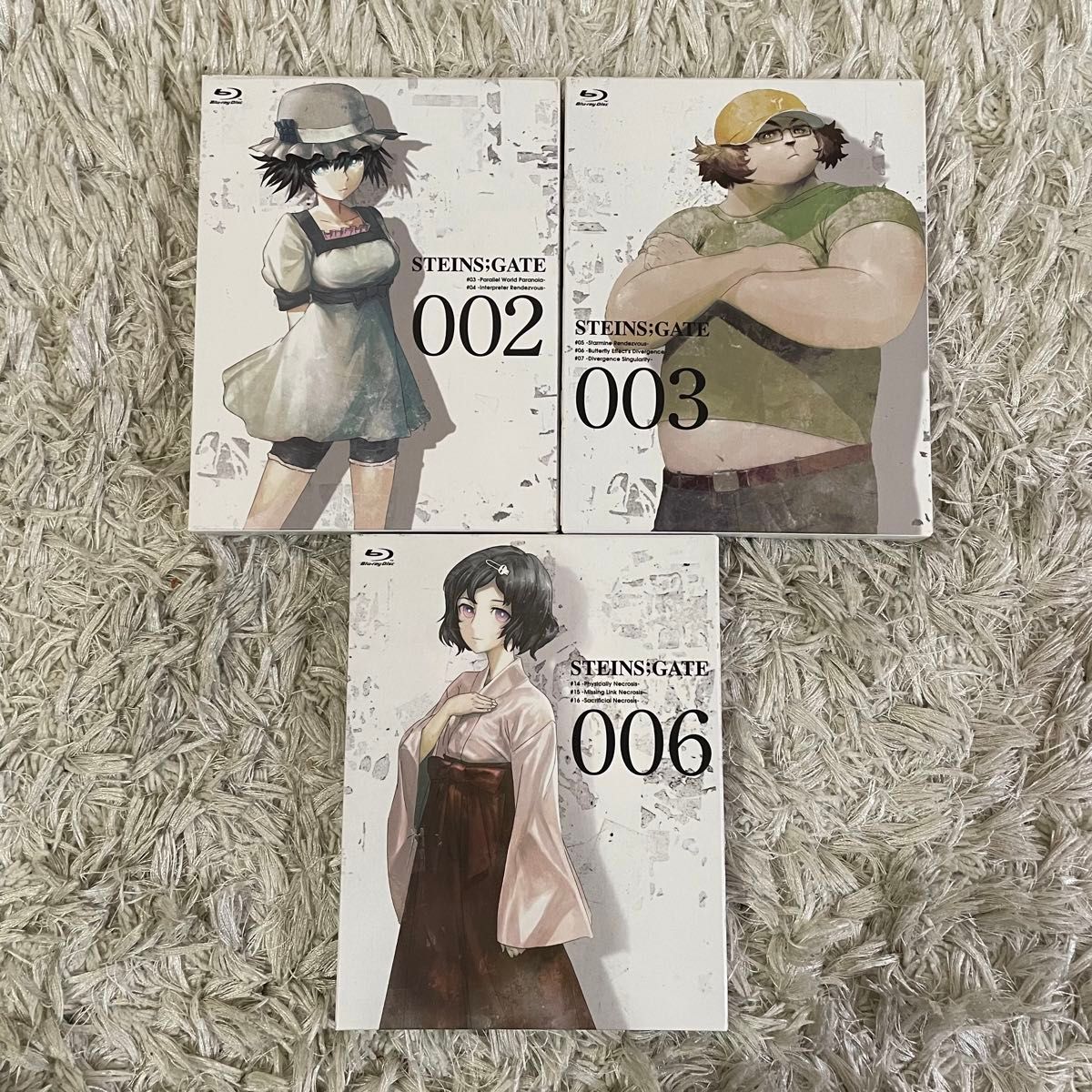 シュタインズ・ゲート　STEINS;GATE Vol.2 3 6 ブルーレイ Blu-ray