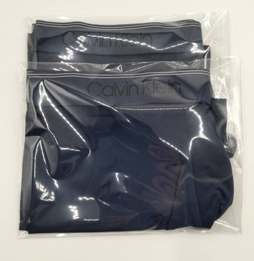 【Lサイズ】Calvin Klein(カルバンクライン) ボクサーパンツ ネイビー 2枚セット メンズボクサーパンツ 男性下着 NB2570の画像10