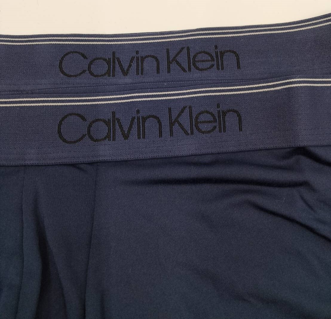 【Lサイズ】Calvin Klein(カルバンクライン) ボクサーパンツ ネイビー 2枚セット メンズボクサーパンツ 男性下着 NB2570の画像3