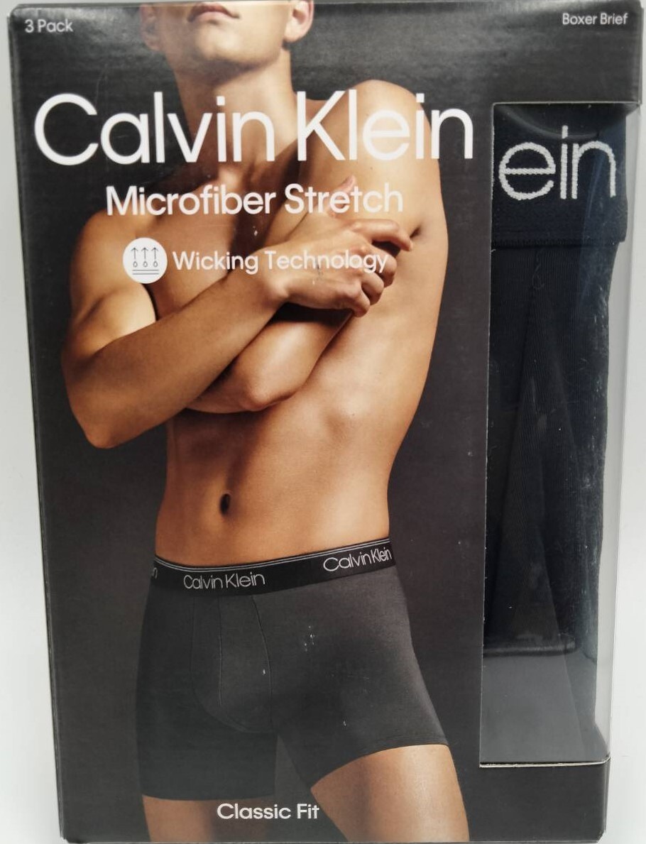 【Mサイズ】Calvin Klein(カルバンクライン) ボクサーパンツ ブラック 1枚 メンズボクサーパンツ 男性下着 NB2570