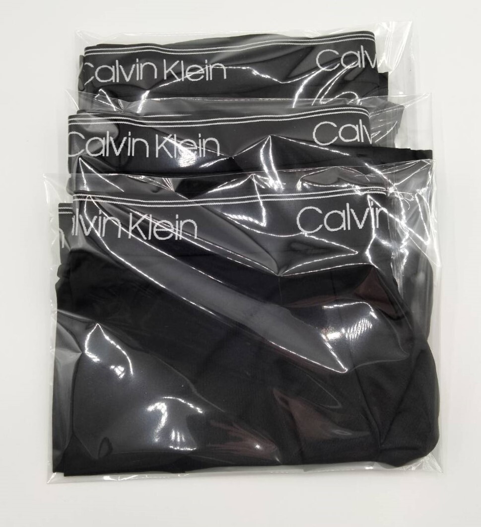【Mサイズ】Calvin Klein(カルバンクライン) ボクサーパンツ ブラック 3枚セット メンズボクサーパンツ 男性下着 NB2570_画像10