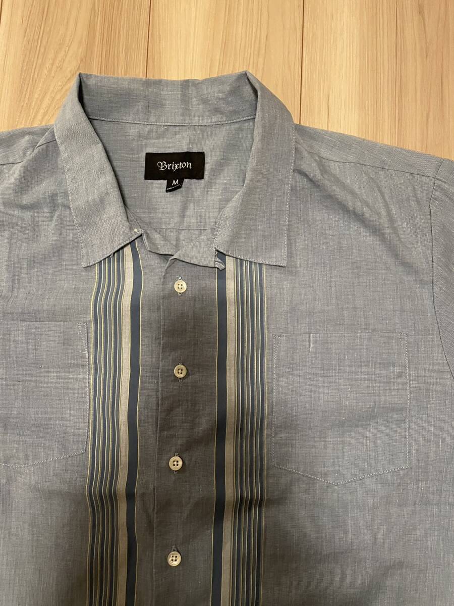 【Mサイズ】BRIXTON CRUZE SS WOVEN SHIRTS　ブリクストン_画像3