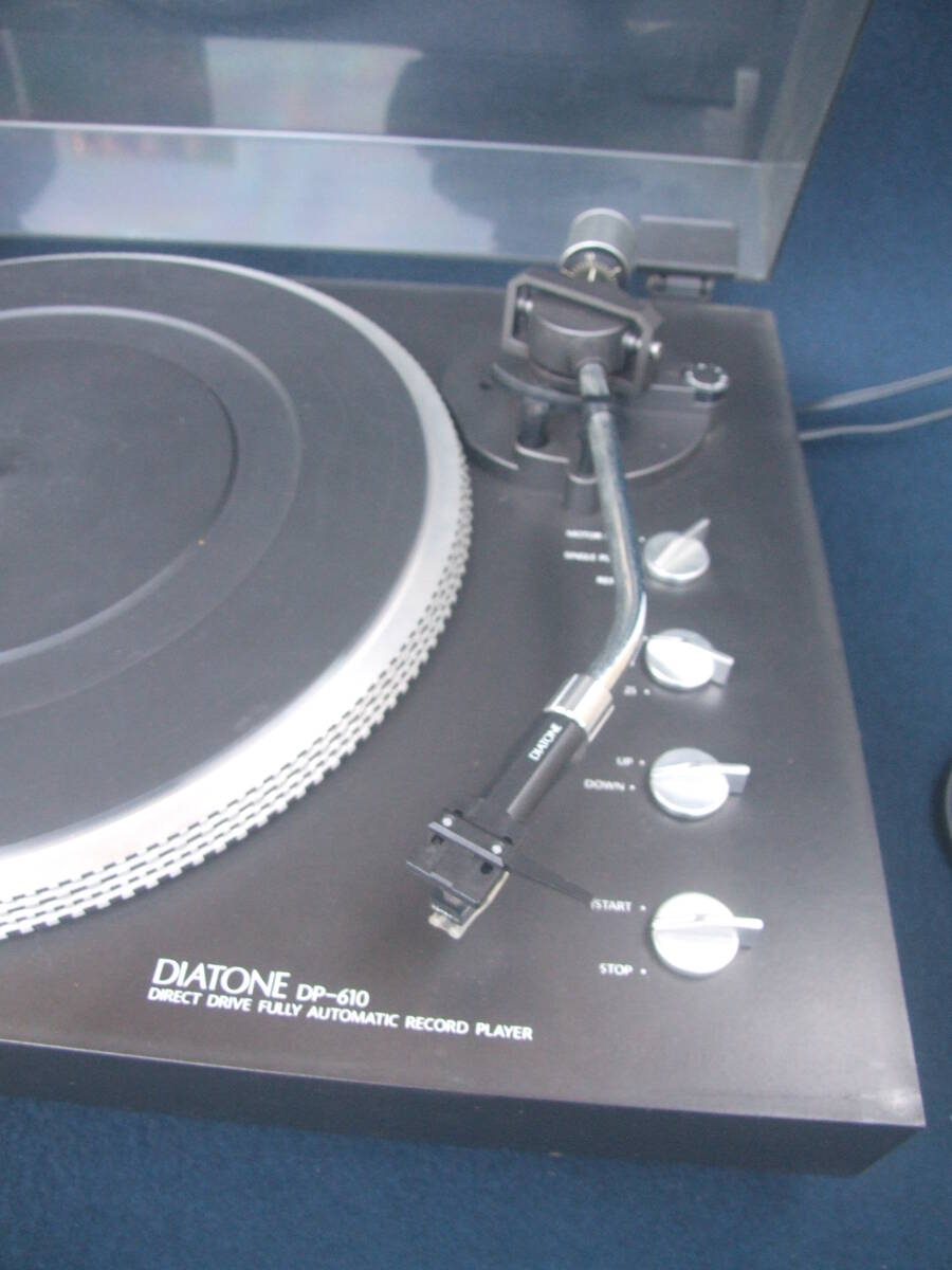 ☆DIATONE/ RECORD PLAYER/ MODEL/ＤＰ－610　レコード針付き　_画像2