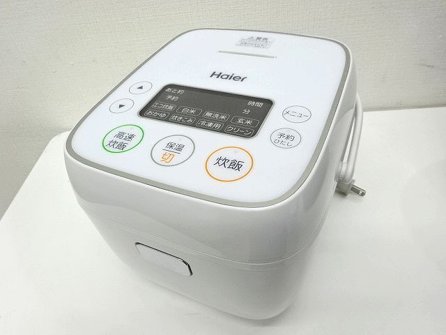 '22年製 Haier ハイアール マイコン炊飯ジャー JJ-M32A 3合炊き 2022年製 一人暮らし_画像2