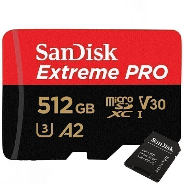 マイクロSDカード Extreme Pro 512GB　未開封_画像1