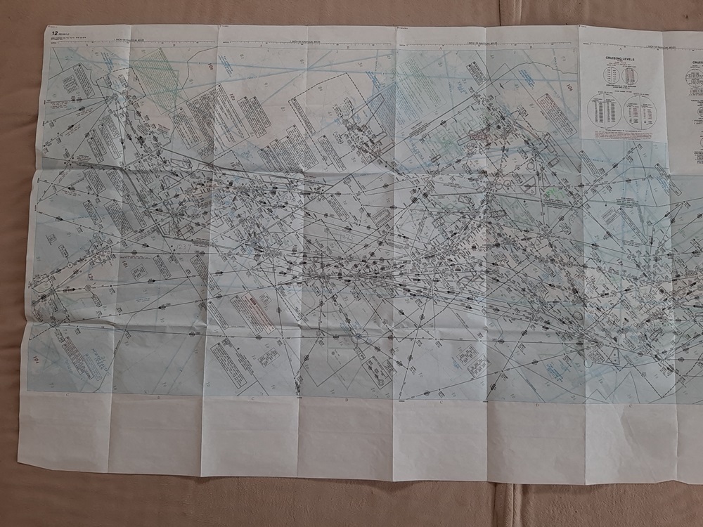 航空図　FAR EAST(日本,台湾シンガポール)_画像6