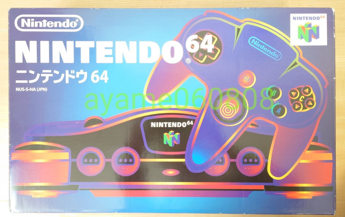 良好品☆『 Nintendo64 任天堂 本体 』＋『マリオカート64 ソフト＆コントローラ同梱』セット☆ゆうパック送料込み☆の画像2