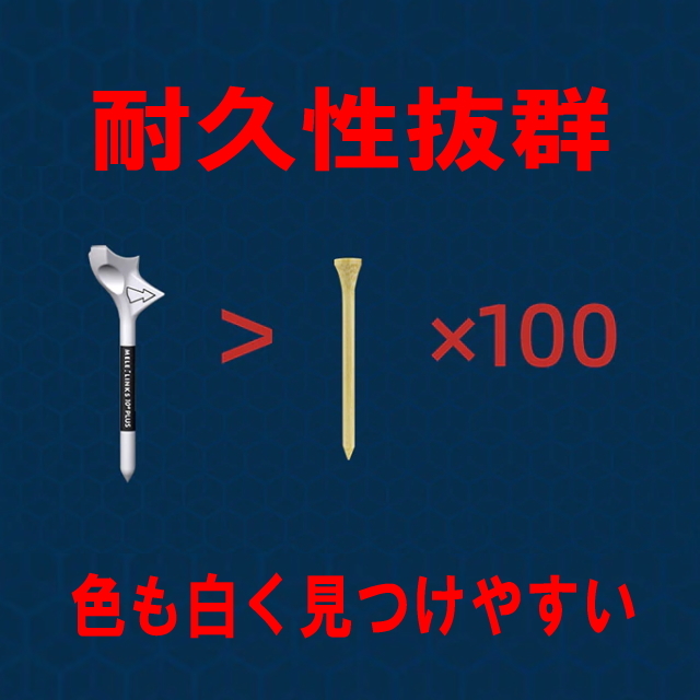 I 狙ったところに打てるゴルフティー スピンを軽減し軌道安定し曲がらないゴルフロングティー 矢印の方向へ狙い撃ち10度傾斜のティー10本入_画像4