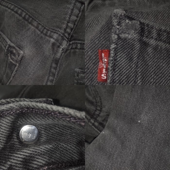 LEVIS 501 ブラック アメリカ製 32 ビンテージ made in usa リーバイス ブラックデニム 黒 ジーパン デニムパンツ ジーンズ_画像6