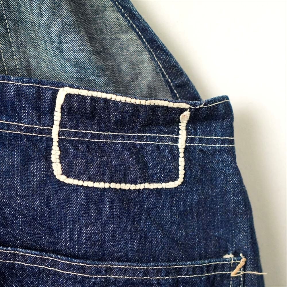 30s40s Vintage Denim low back over all Starbo tongue 