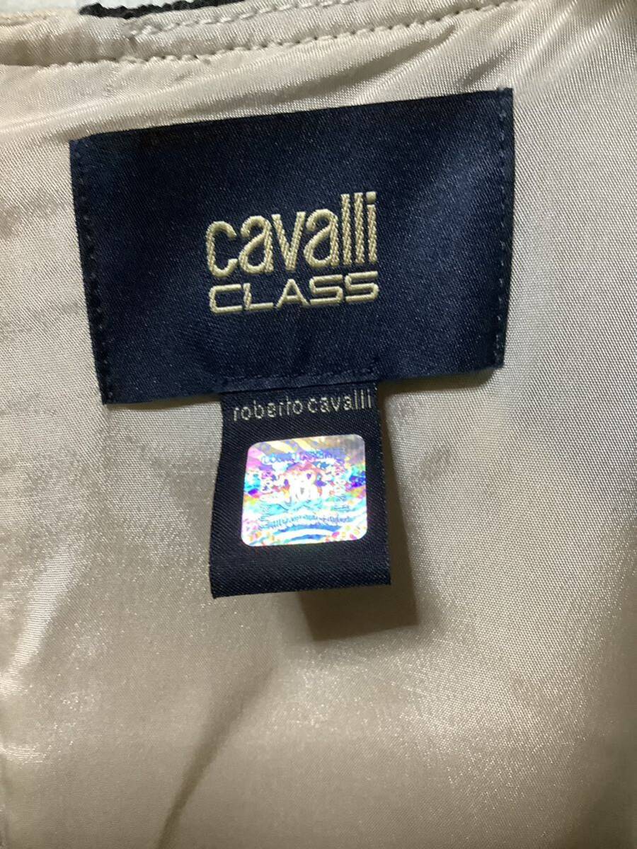 Cavalli Class カヴァリクラス ロベルト カヴァリ ワンピース ベージュ　レース　40 _画像4