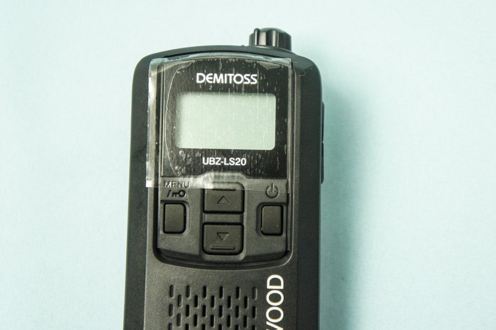 (中古品)KENWOOD ケンウッド UBZ-LS20 BK ブラック PTTボタン無し イヤホンマイクをご使用ください JVCケンウッドの画像6