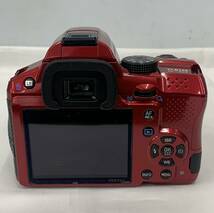 PENTAX ペンタックス デジタル一眼レフカメラ [ K-30 ] レッド 18-55mm レンズセット 〇簡易動作確認済み ジャンク品扱いにて_画像3