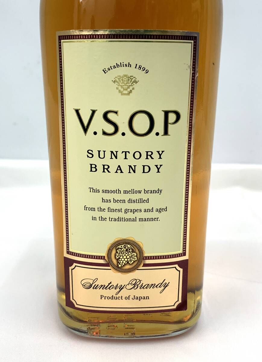 SUNTORY サントリー BRANDY ブランデー V.S.O.P 660ml 〇未開栓_画像4