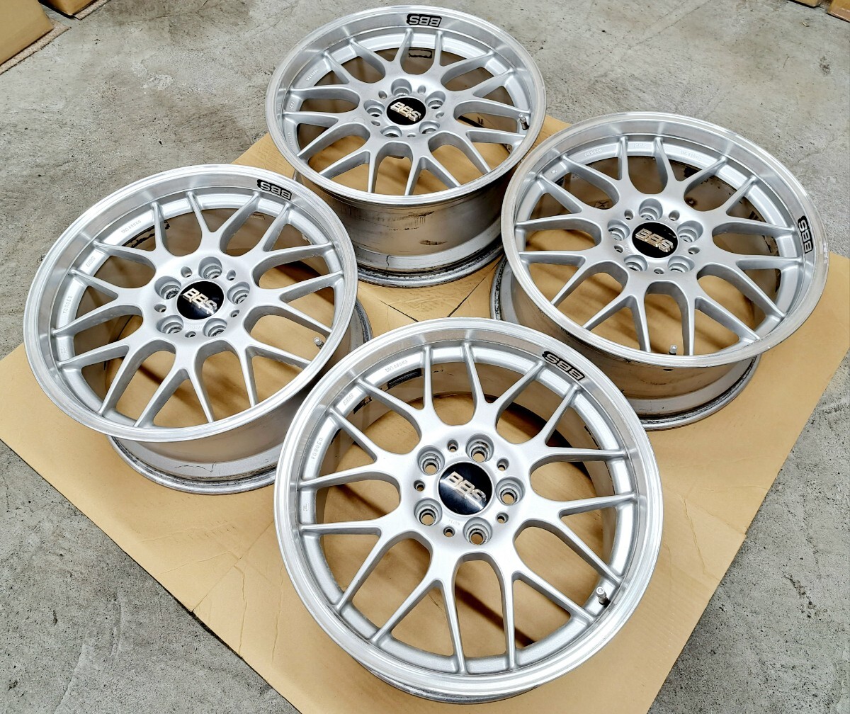 BBS RG-R ホイール 18インチ 8.5J 120 鍛造 BMW アルファード ヴェルファイア レクサス シビックタイプR 定価50万円　_画像5