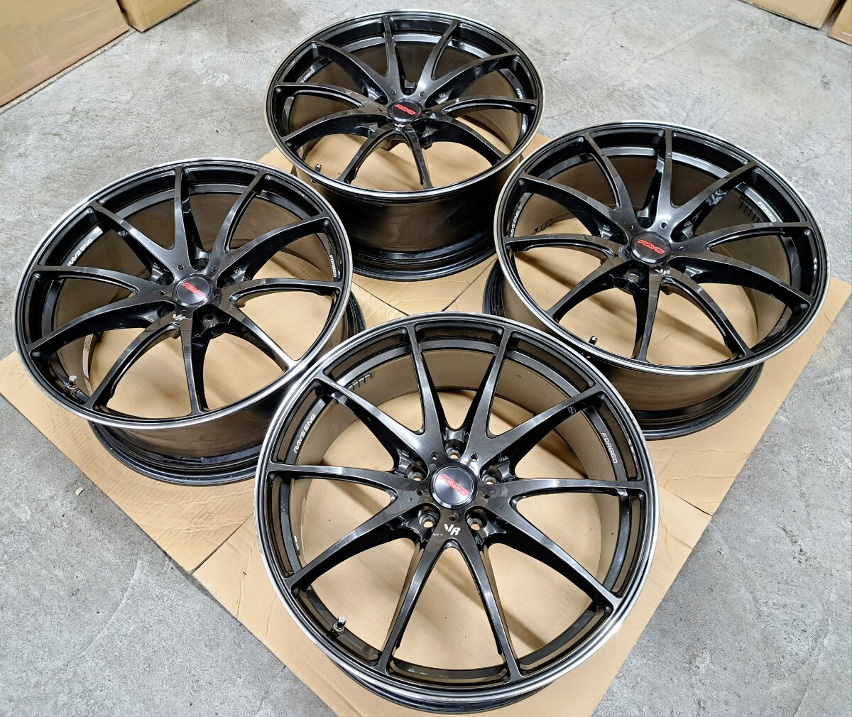 【極上品】RAYS VOLK RACING G25 ホイール 20インチ 8.5J 114.3 鍛造 スバル レヴォーグ WRX S4 フォレスター トヨタ アルファード レイズ_画像6