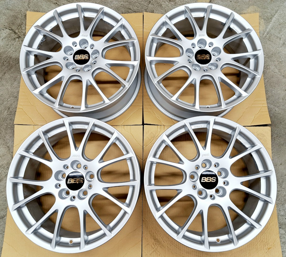 BBS RE-V ホイール 18インチ 7.5J 114.3 鍛造 スバル レヴォーグ WRX S4 フォレスター トヨタ アルファード ヴェルファイア 定価51万円の画像1