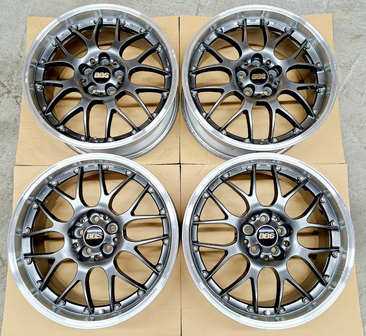 【極上品】BBS RS-GT ホイール 18インチ 7.5J 100 鍛造 スバル レガシィ BRZ インプレッサ フォレスター トヨタ 86 プリウス 定価56万円_画像1