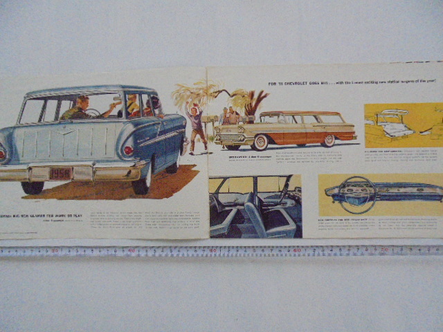 1958 シボレーステーションワゴン カタログの画像4