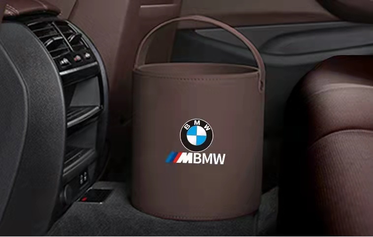 BMW Mパフォーマンス ロゴ入り ゴミ箱 収納 ダストボックス エンブレム 車用 車載 MパフォーマンスX1/X2/X3/X5/X6/3カラー選択可能_画像6