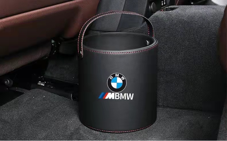 BMW Mパフォーマンス ロゴ入り ゴミ箱 収納 ダストボックス エンブレム 車用 車載 MパフォーマンスX1/X2/X3/X5/X6/3カラー選択可能_画像10