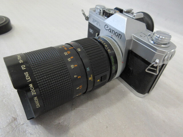 １円～　売切り　Canon　FTｂ　ＱＬ　Canon ZOOM FD 35-70mm 2.8-3.5 SCC　フィルム　カメラ_画像3