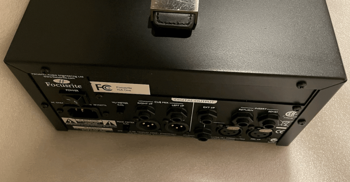 Focusrite ONE ISA フォーカスライト マイクプリアンプ_画像2