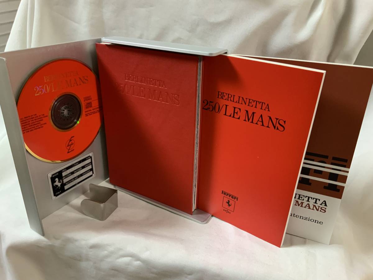  Ferrari 250LM фотоальбом описание книга@250LM manual двигатель звук др. запись CD aluminium в кейсе (( mail * Yupack * стоимость доставки успешный участник торгов оплата ))