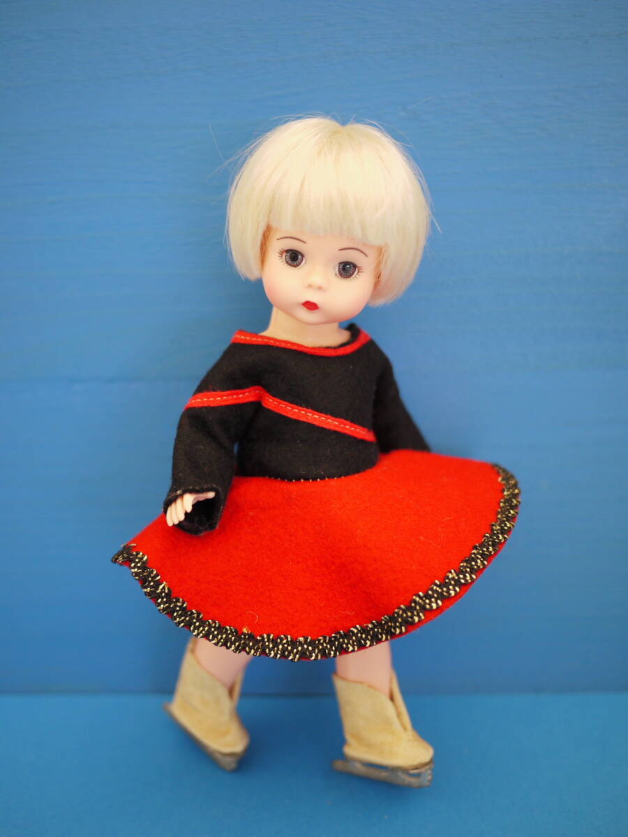 No Doll 271* ヴィンテージ50’S　ジニーサイズ　切り替えドレス＋ジニースケートシューズ　＊ウェンディ・ブライス・ペッパーにも_画像4