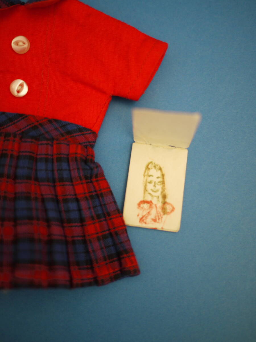 281* Vintage перец Chan оригинал Teachers Pet посещение школы платье + блокнот для заметок nia мята * Blythe тоже 