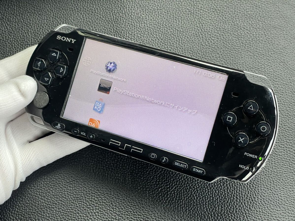 SONY ソニー PSP3000 ブラック 中古品_画像1