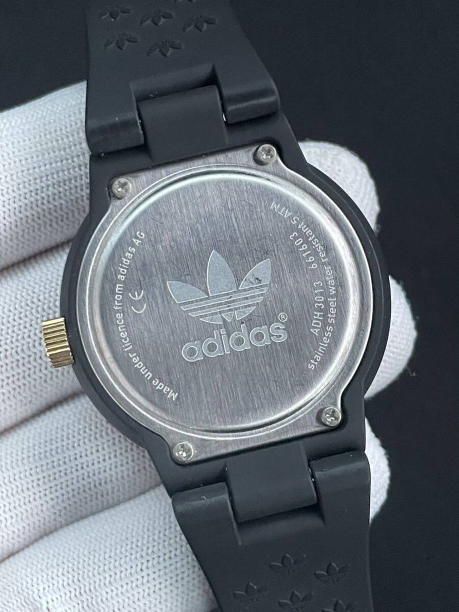 腕時計 adidas アディダス ADH-3013 ラバーベルト 中古品_画像4