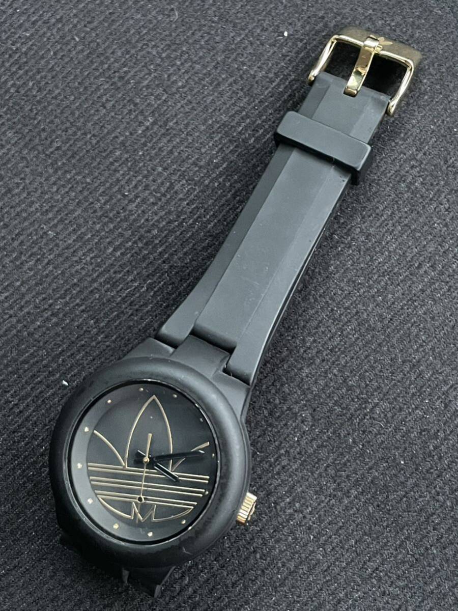 腕時計 adidas アディダス ADH-3013 ラバーベルト 中古品_画像5