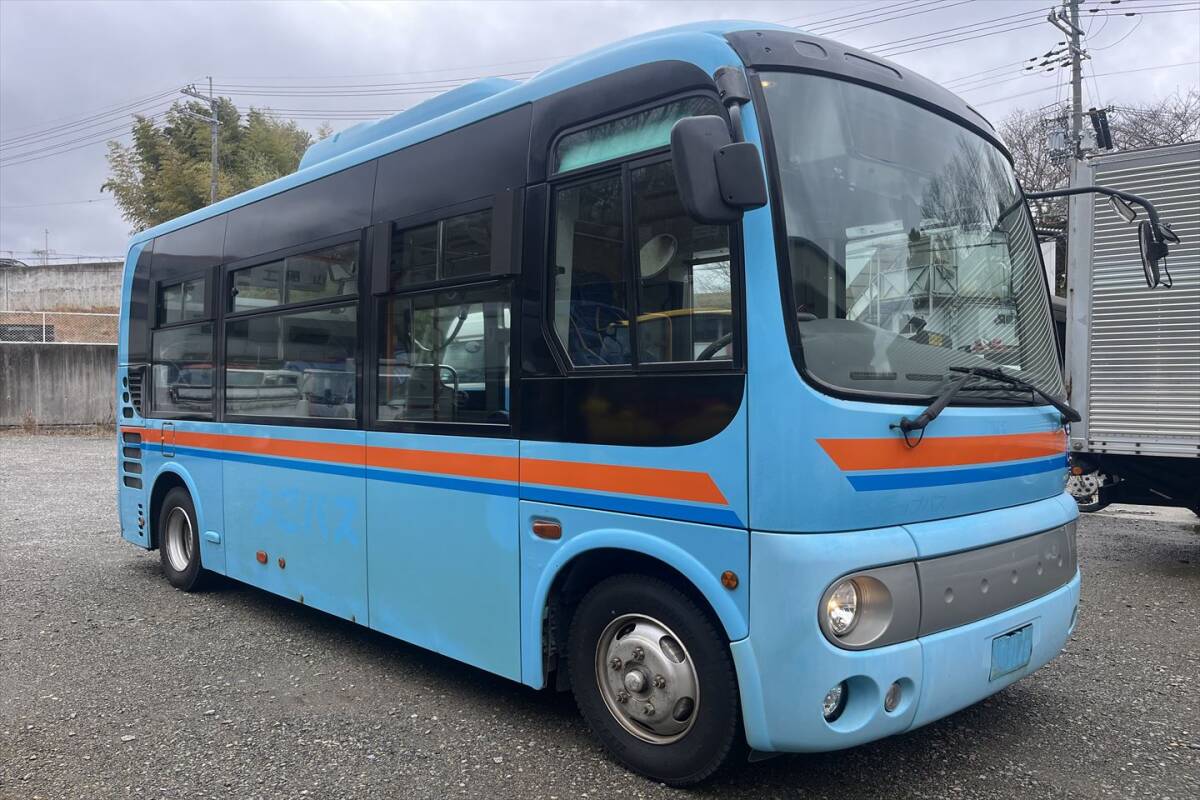  animation have! selling out!H21 year saec poncho bus 27 number of seats 4.7L diesel 5 speed MT engine good condition! inspection ) Reise Hyogo Ono city 