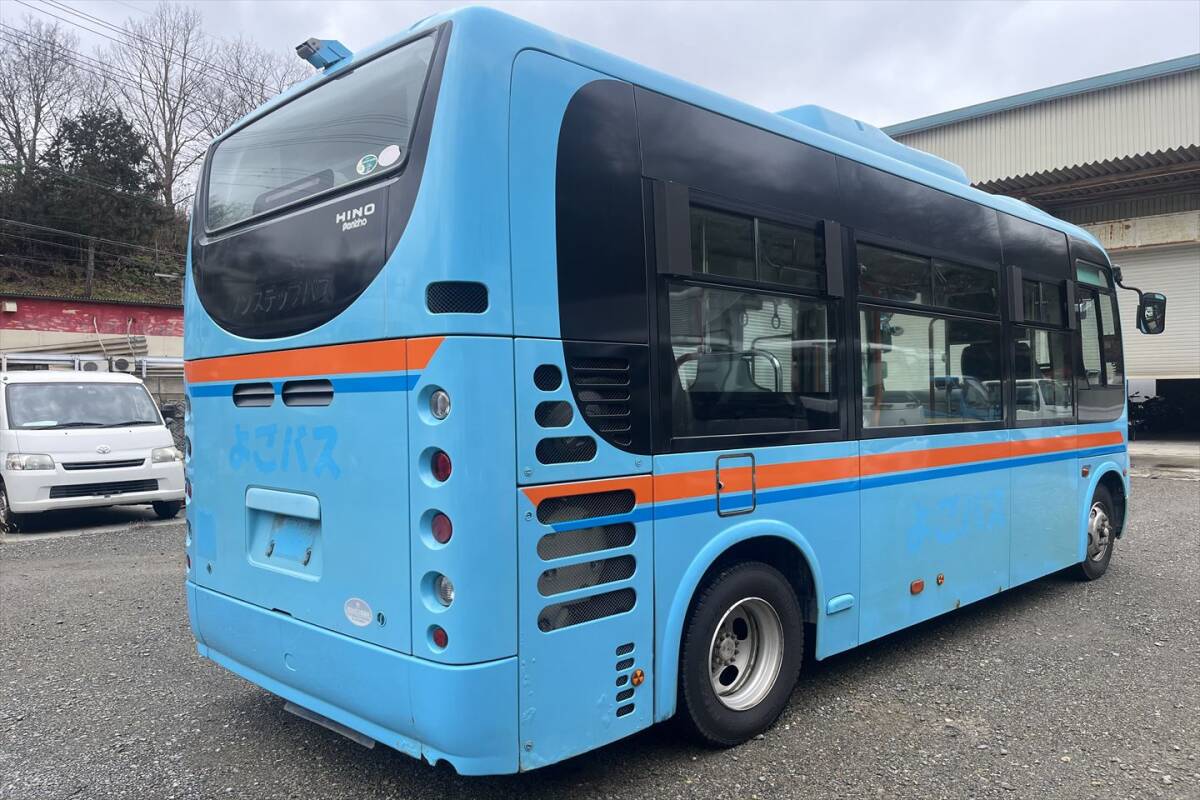  animation have! selling out!H21 year saec poncho bus 27 number of seats 4.7L diesel 5 speed MT engine good condition! inspection ) Reise Hyogo Ono city 
