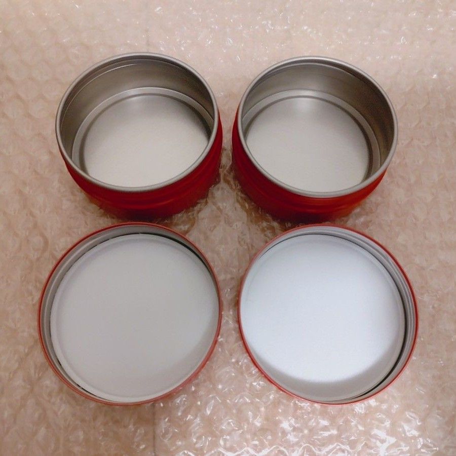 牛乳石鹸 赤箱ビューティークリーム 空箱 空き缶 2個セット