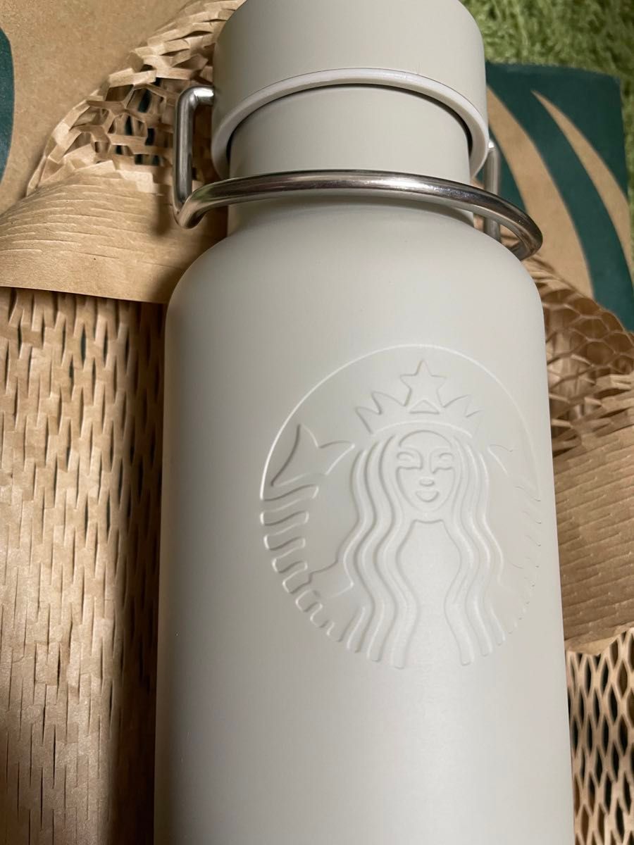 スターバックス ハンドルリッドステンレスロゴボトル マット スターバックス ハンドルリッドステンレスロゴボトル マット