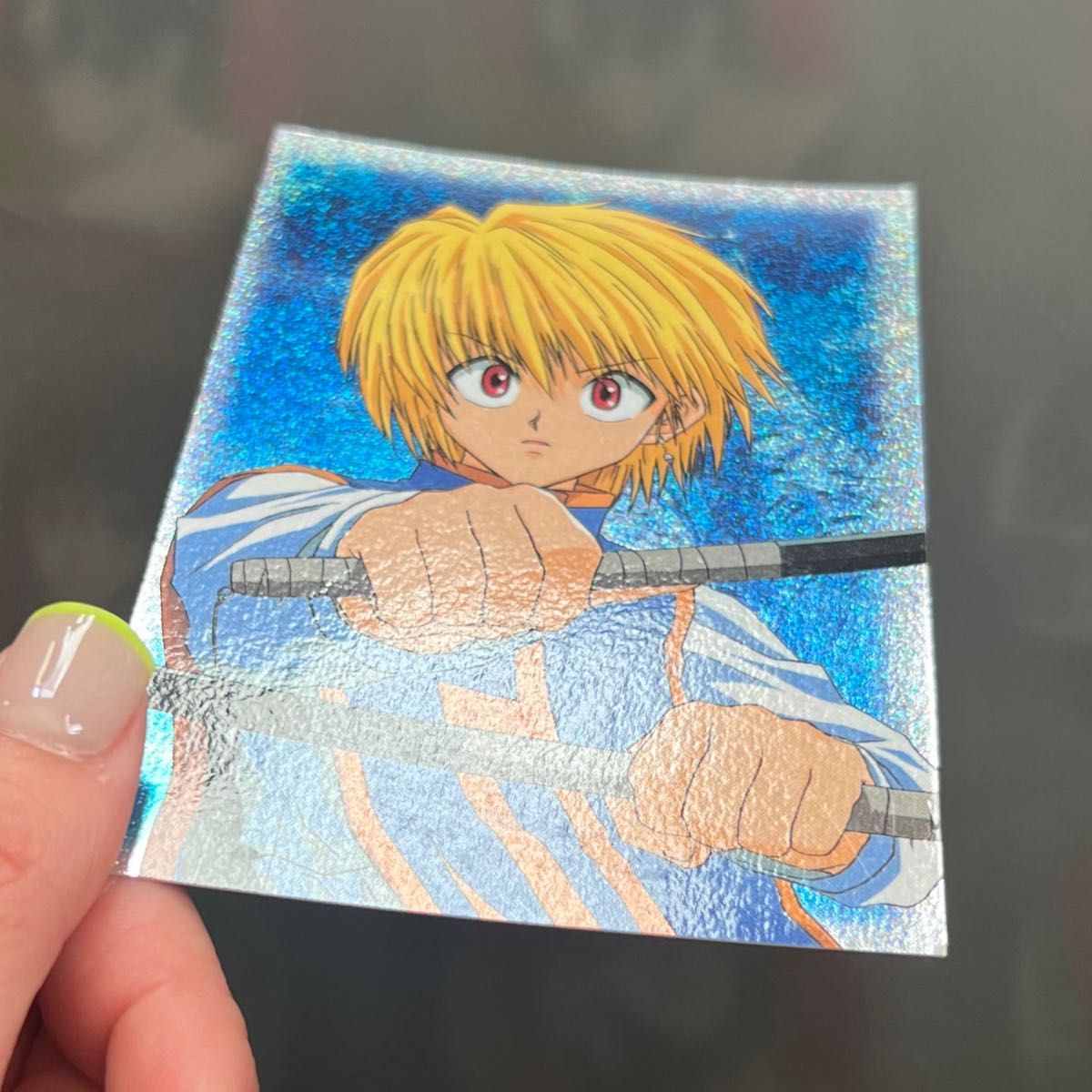 HUNTER×HUNTER クラピカ 非売品 ポストカード /クリアファイル HUNTER×HUNTER クラピカ 非売品 ポストカード /クリアファイル